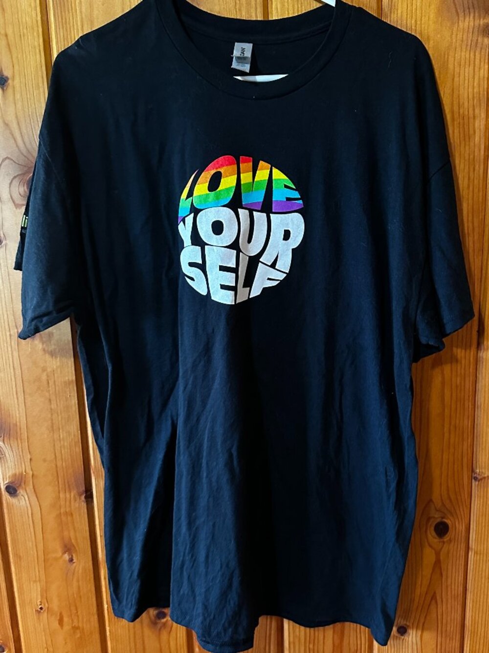 Glidan Black Pride T- Shirt -Unisex size XL